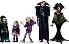 Cartoon Characters, Cast and Crew for The Little Vampire (The Little ...