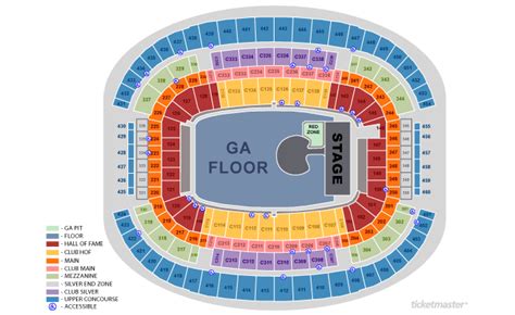 AT&T Stadium Seating Chart | AT&T Stadium | Arlington, Texas