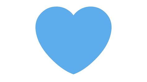 Blue Heart Emoji Copy and Paste U+1F499 » PxBar.com