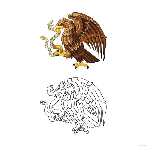 Golden Eagle Vector in Illustrator, SVG, JPG, EPS, PNG - Download ...