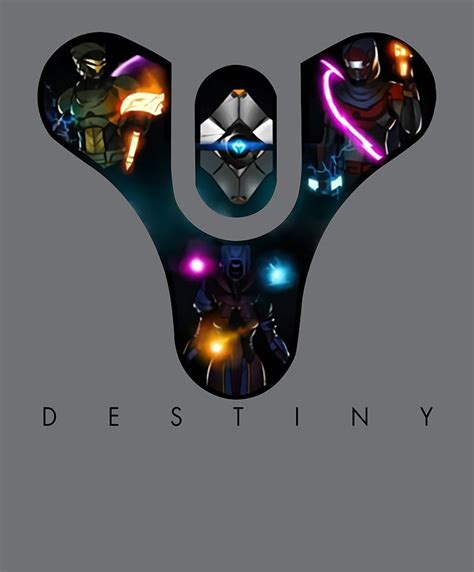 DESTINY LOGO video game Gaming Digital Art by Jocelyn Jacks - Fine Art ...