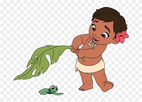 Sail Clipart Moana - Baby Moana Clip Art, HD Png Download - 640x480 ...