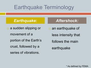 Earthquake preparedness ppt | PPT