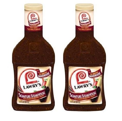 Lawry's Signature Steakhouse 30 Minute Marinade 2 Pack - Shop Jadas