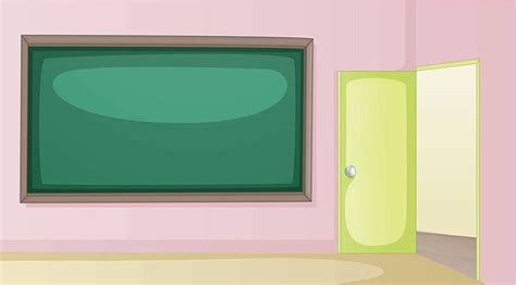 Empty Classroom Empty Room Pink Vector, Empty, Room, Pink PNG and ...