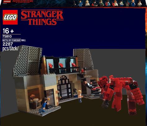 Lego Starcourt mall set concept : r/StrangerThings