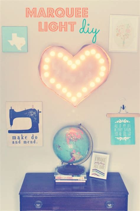 DIY Marquee Light | Home and Heart DIY