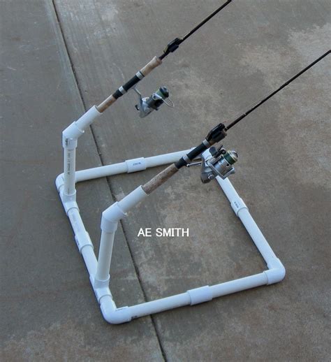 Boat fishing rod holder plans