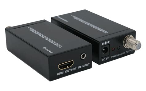 WolfPack HDMI To Coaxial Adapter with IR | Hdmi, Cable companies, Adapter