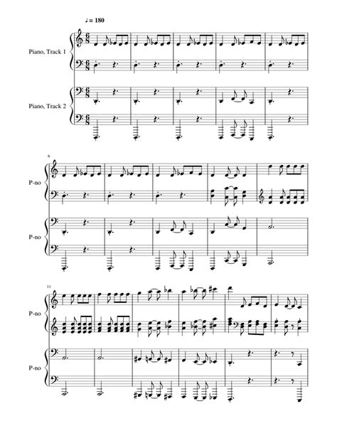 Pirates Of The Caribbean Theme Sheet music for Piano (Piano Duo ...