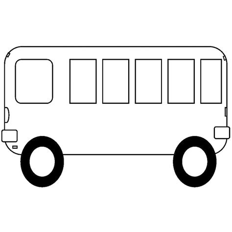 Bus Black And White Clipart | Free download on ClipArtMag