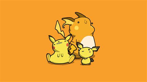 Pokemon Raichu And Pikachu