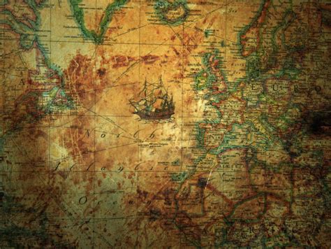 Antique World Map Wallpaper - WallpaperSafari