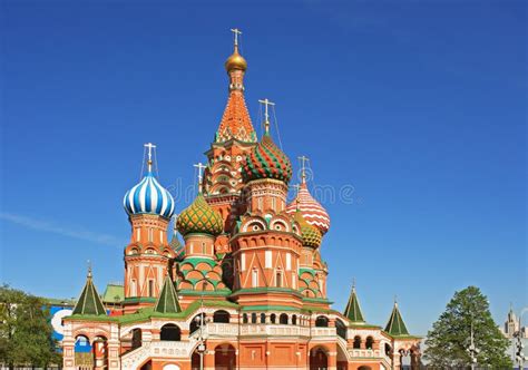 St. Basil S Cathedral at the Red Square Stock Photo - Image of ...