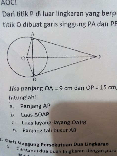 Contoh Soal Menghitung Panjang Tali Busur Lingkaran - Mobile Legends