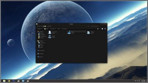 Dark8 visual style theme for Windows 8