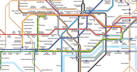 Tfl Interactive Map London Underground Map London Tube Map London ...