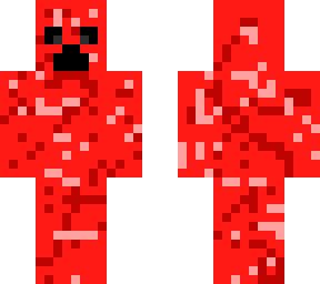 Red Creeper | Minecraft Skin