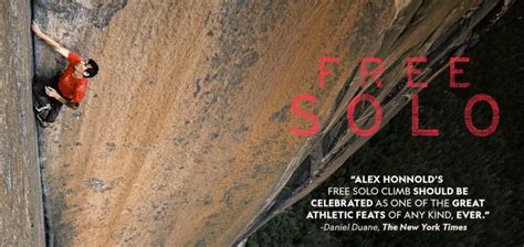 Free Solo. A Climbing Movie Wins an Oscar. for team Alex Honnold.