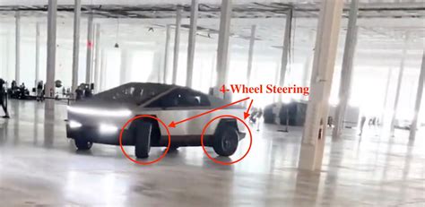 Watch Tesla Cybertruck’s impressive 4-wheel steering at work