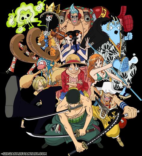 One Piece Luffy Crew Wallpaper