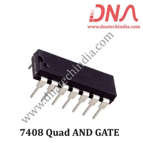 Buy online 7408 Quad Input AND Logic Gate at Low Price in India at DNA ...