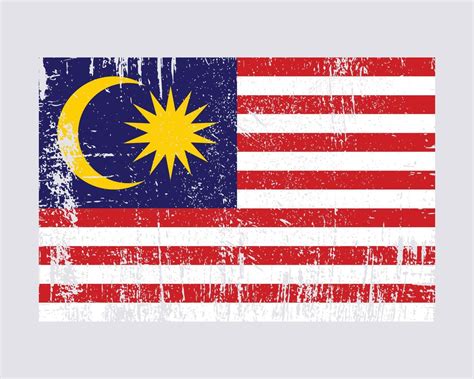 Malaysia flag vector 10832599 Vector Art at Vecteezy