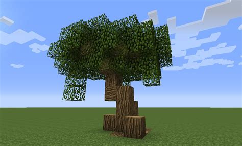 Medium Sized Oak Tree Minecraft Project