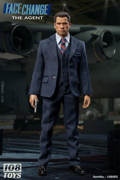 108 Toys 108-005 Face/Off John Travolta Sean Archer The Agent 1/6 ...