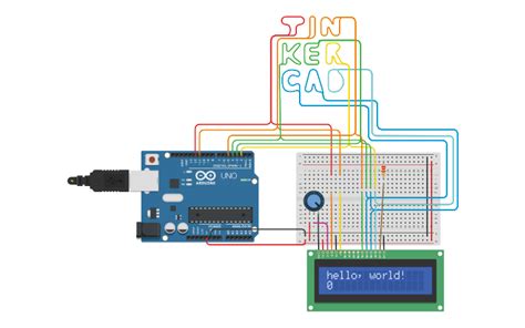 Arduino Lcd Wiring Diagram