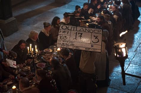 Behind the scenes of a feast scene. | Outlander TV Show on Starz ...