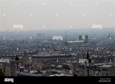 View over Montmartre in Paris, France Stock Photo - Alamy