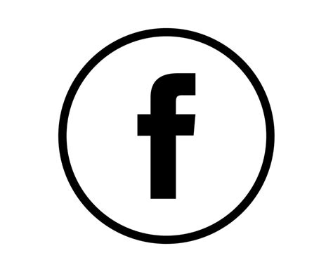 Facebook social media icon Symbol Logo Design Vector illustration ...