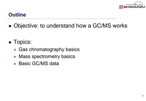 SOLUTION: Gc ms fundamentals - Studypool