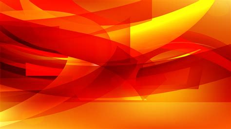 Free Abstract Red and Yellow Background Vector Illustration