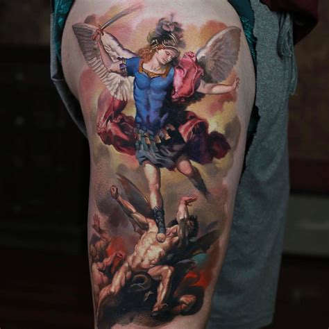 St. Michael Tattoo - Best Tattoo Ideas Gallery