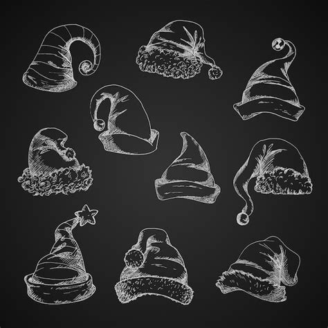 Christmas Hat Sketch Images - Free Download on Freepik