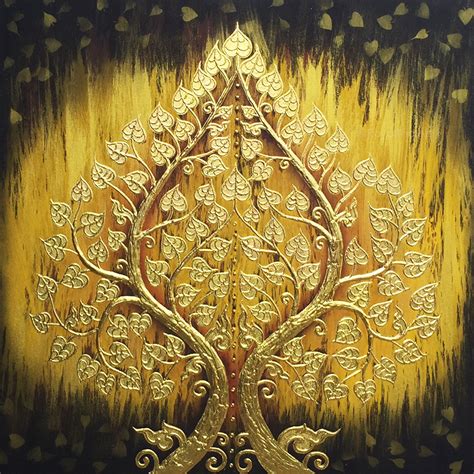 Best Bodhi Tree Artwork Paintings Online l Royal Thai Art