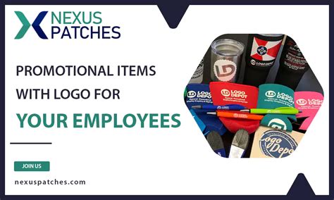 5 Best Promotional Items with Logo for Your Employees - Nexus Patches