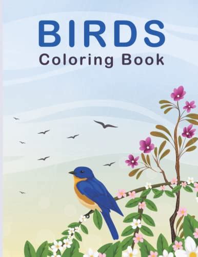 Bird Coloring Book: Easy Simple Birds lovers coloring book for kids by ...