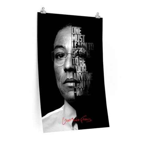 Gustavo Fring Poster Gus Fring Quotes Better Call Saul - Etsy