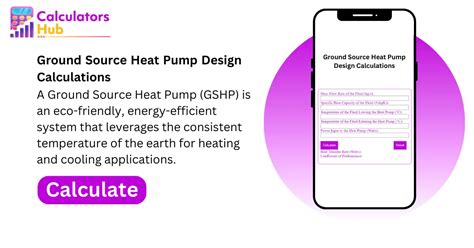 Ground Source Heat Pump Design Calculations Online