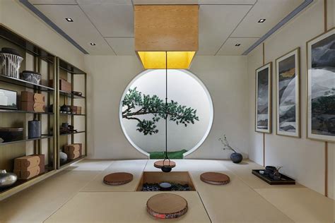 Japanese Tea House Interior Design Tea Room Interior Image By 黄燕妮 On ...