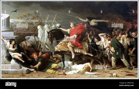 Caesar Crossing the Rubicon 1875 by Adolphe Yvon Stock Photo - Alamy