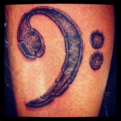 Bass Clef Tattoo by RockabillyReese on DeviantArt