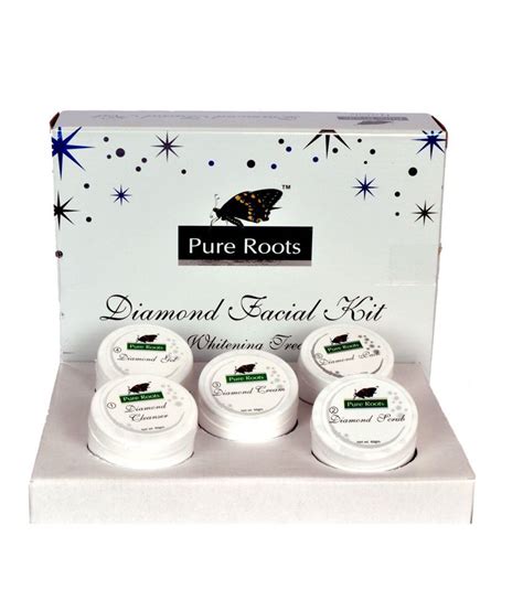 Pure Roots Diamond Facial Kit -300 Gm: Buy Pure Roots Diamond Facial ...