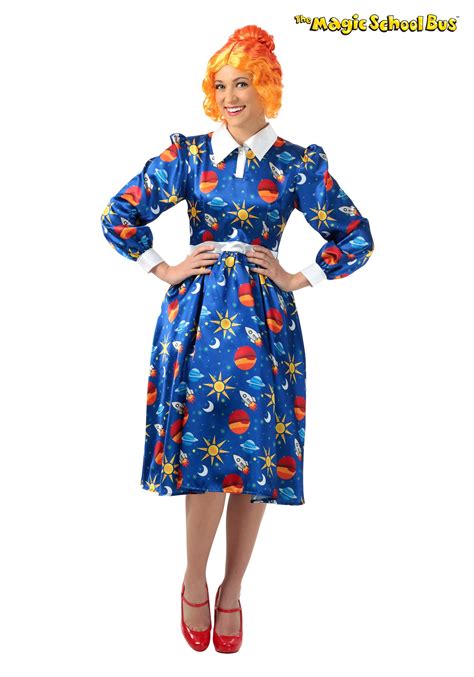 The Magic School Bus Miss Frizzle Plus Size Costume 1X 2X 3X