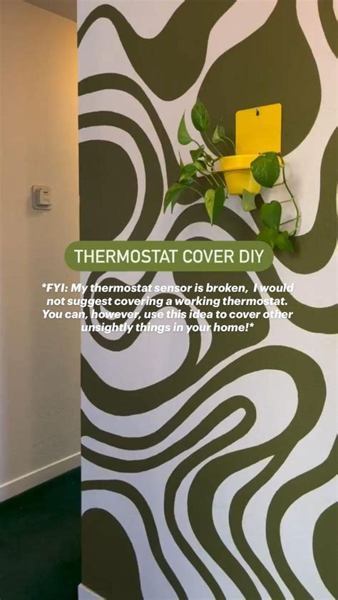 Thermostat cover DIY | Projecten, Idee, Projecten om te proberen