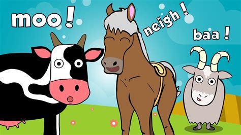 Farm Animals Song with Number Farm | Toddler Fun Learning - YouTube