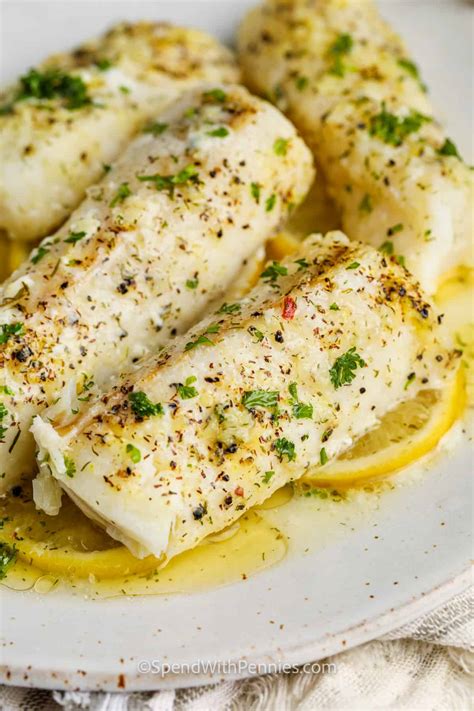 Lemon Garlic Butter Baked Cod – Cartizzle